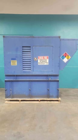 40 KW MagneTek #RD500, Standby Diesel Generator, 120/240 V./480 Volts, 1 & 3 Phase, 835 Hrs, AS IS - Image 2
