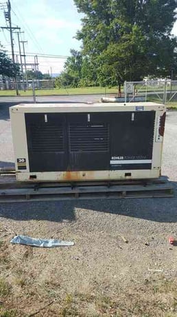 30 KW Kohler #30RZ, Natural Gas Standby Generator, 120/240 Volts, 1 Phase, 692 Hrs - Image 2