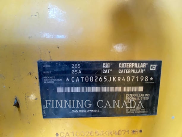 Caterpillar 265-05, 590 hours, S/N: KR407198, 2025 - Image 6