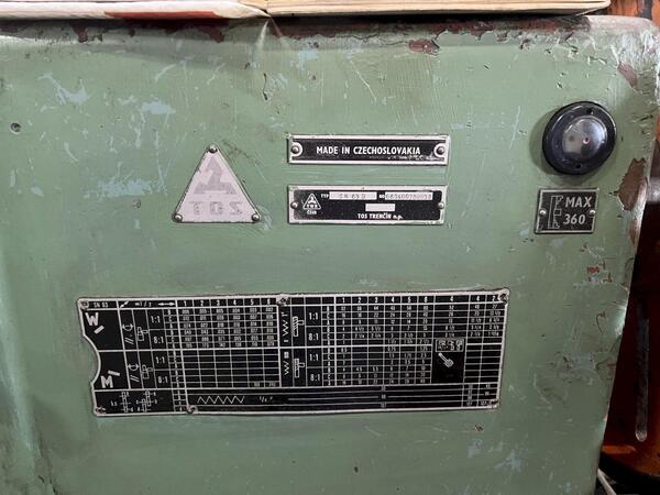 25"/34" x 160" Tos #SN63B-Big-Sigma, engine lathe, 24" 4-jaw chuck, 2-13/16" hole, 10-1000 RPM, (2) Steady - Image 7