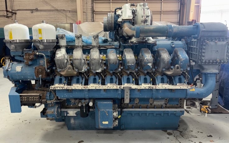 2700 HP MTU #16V4000C23R, 1900 RPM, Tier 2, 2016 - Image 4
