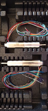 Maxon Motor: two EC-4pole22 precision BLDC drives+encoder+GPX22UP gearbox - Image 1