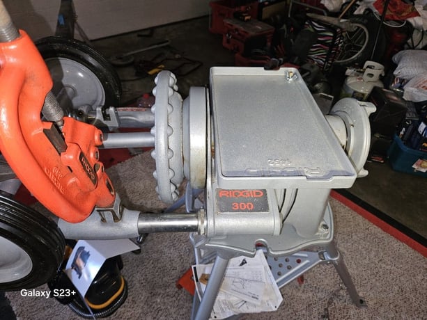 1/8" -2" Ridgid #300-T2, pipe threader, 115 V., 1/2 HP - Image 9