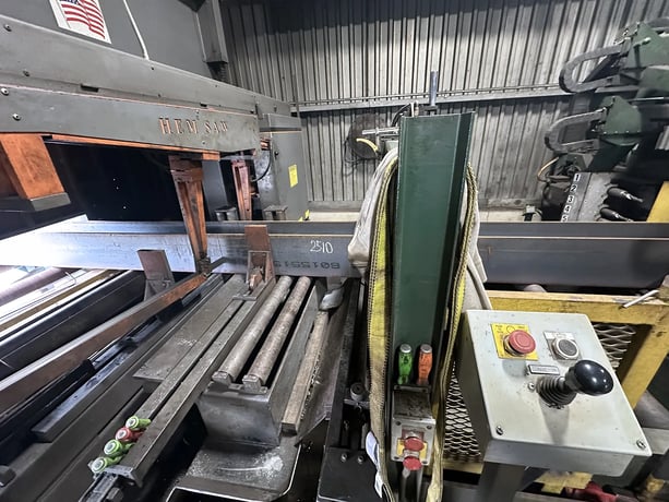 Controlled Automation #DRL-348TC, CNC beam drill line, 40" x18", 3-spdl, 20 HP, 100-2100 RPM, CAT 40, 5 - Image 5