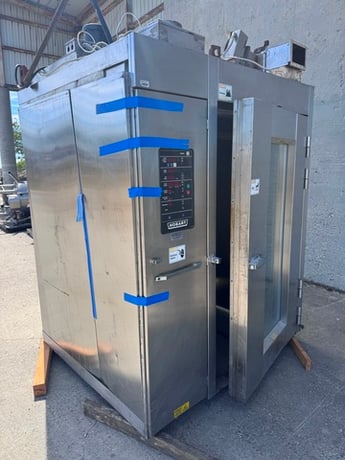 Hobart #HBA2G, Rotary Rack Oven, Stainless Steel, 300,000 BTU/hr, 120/208-230, 1PH/3PH - Image 2