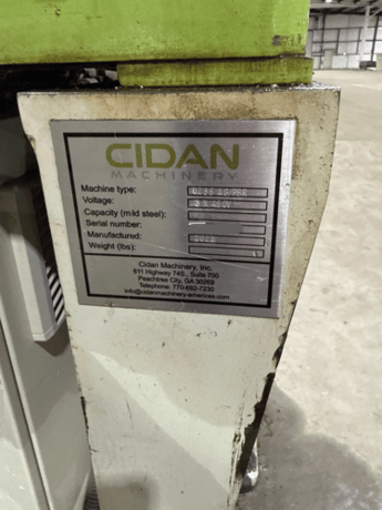 Cidan #QZ36-PBR, Panel Rollformer, 2021 - Image 6