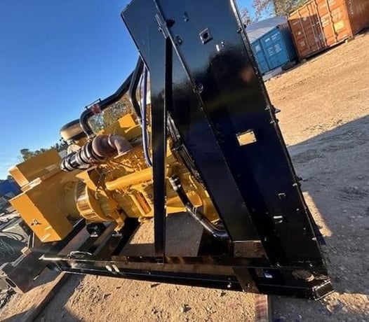 455 KW Caterpillar #MPS0978, Diesel Generator, #C15 Engine, 610 HP, 480 Volts, Open Skid, Tier 2 Emissions - Image 5