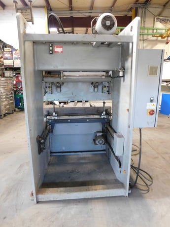 40 Ton, Primeline, Press Brake, 4' overall, Elgo Control, 580 hours, 2007 - Image 5