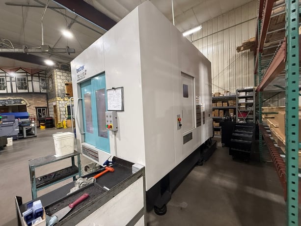 Brother #TX32B, CNC tapping machine, 16000 RPM, Chip Conv., 2011 - Image 6