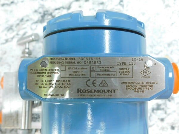 Rosemount #3051S2CD, Pressure Transmitter, w/Isolation Manifold, Supermodule Hart, unused - Image 8