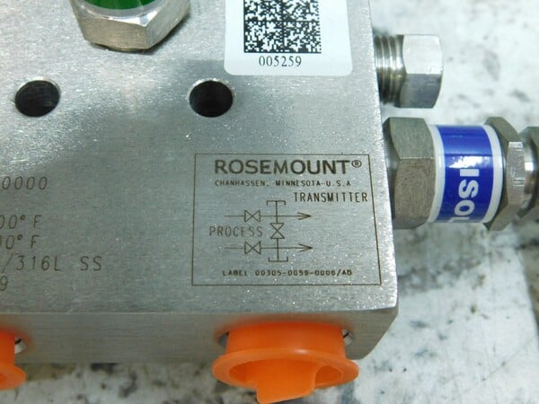 Rosemount #3051S2CD, Pressure Transmitter, w/Isolation Manifold, Supermodule Hart, unused - Image 10