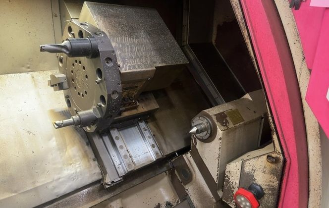 Gildemeister #CTX-500 S2, CNC Lathe, Heidenhain Control, Multiposition Tool Post, 3 Ph., 400 V., 1999 - Image 8