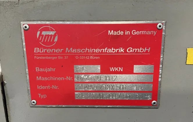 Gildemeister #CTX-500 S2, CNC Lathe, Heidenhain Control, Multiposition Tool Post, 3 Ph., 400 V., 1999 - Image 9