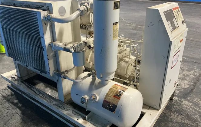 Gardner Denver #EAM99A, Rotary Screw Air Compressor, 75 HP, Electra Saver, 3 Ph., 460 V., 2001 - Image 6