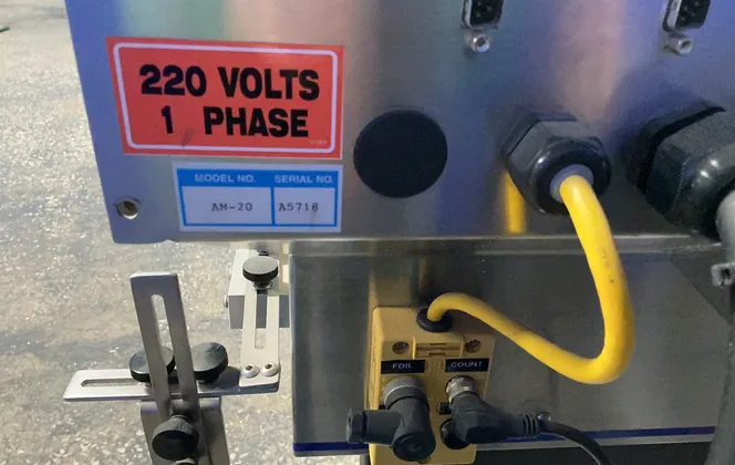 Automate #AM-20, Induction Sealer, Stainless Steel, Digital Display, 220 V. - Image 7