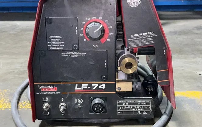 Lincoln Electric #LF-74, Wire Feeder, 24-42 V. - Image 1