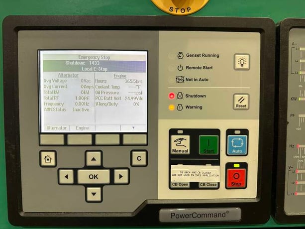 750 KW Cummins #DFHA, diesel generator set, 277/480 Volts, 1435 HP @ 1800 RPM, QST30-G1 engine, open power - Image 7