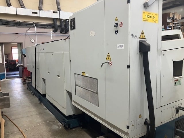 Romi #C-680/3000, CNC lathe, 24" swing, 18" chuck, 6.5" bore, 16.9" dia., 118" lgth, A2-8, tailstock, chip - Image 1