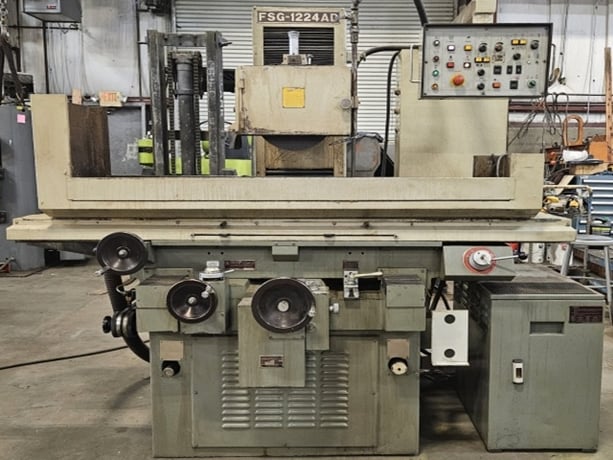 12" x 24" Chevalier #FSG-1224AD, automatic surface grinder, 11-3/4" x 23-5/8" EMC, 3-Axis automatic feed, 1987 - Image 1