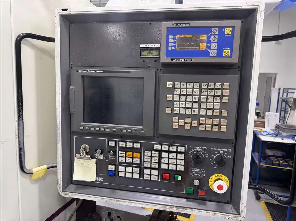 16" x 32" Weldon #1632-Gold, CNC universal cylindrical grinder, GE Fanuc 18iM, 15 HP, 2002 - Image 6