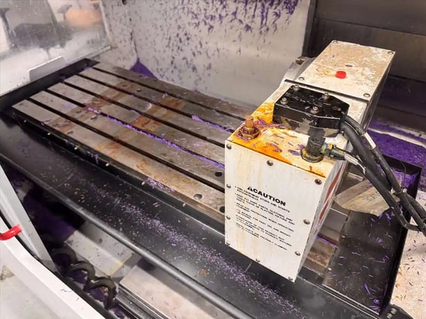 Haas Super #VF-3SS, 4th Axis vertical machining center, 12000 RPM, 24 automatic tool changer, Cat 40, Haas - Image 2