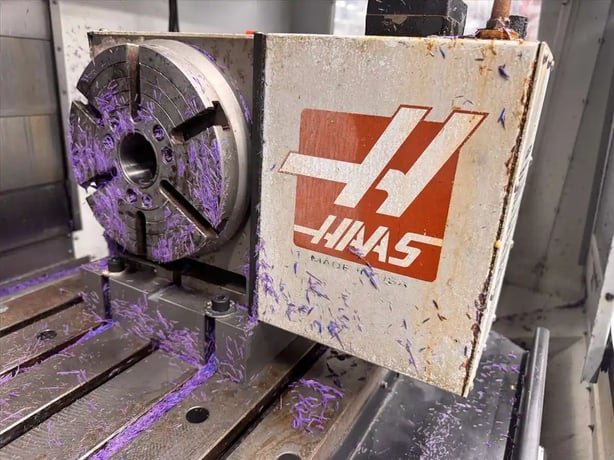Haas Super #VF-3SS, 4th Axis vertical machining center, 12000 RPM, 24 automatic tool changer, Cat 40, Haas - Image 3