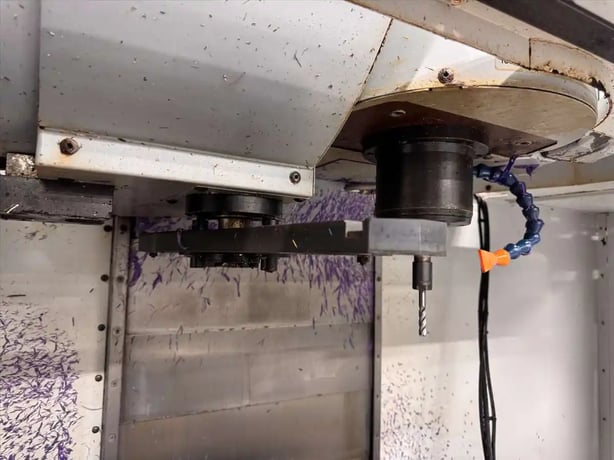 Haas Super #VF-3SS, 4th Axis vertical machining center, 12000 RPM, 24 automatic tool changer, Cat 40, Haas - Image 4