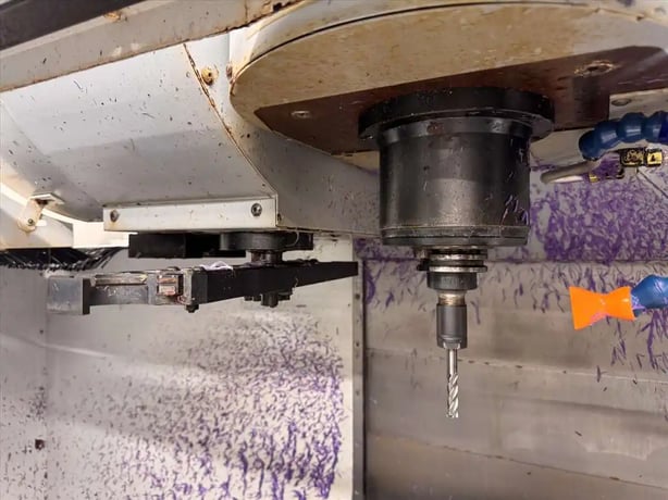 Haas Super #VF-3SS, 4th Axis vertical machining center, 12000 RPM, 24 automatic tool changer, Cat 40, Haas - Image 5