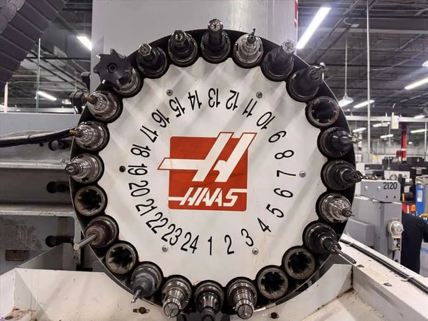 Haas Super #VF-3SS, 4th Axis vertical machining center, 12000 RPM, 24 automatic tool changer, Cat 40, Haas - Image 8