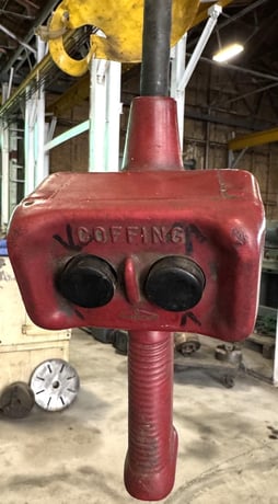 .2 Ton, Coffing #JF-1/4, electric chain hoist, 18' lift, 32 FPM, 1/2 HP, 115/230 V., 1 Ph., pendant - Image 4