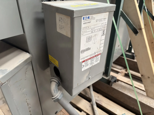 2 KVA 480 Primary, 240 Secondary, Eaton, S20N11PO2P, general purpose encapsulated transformer, 2016 - Image 2