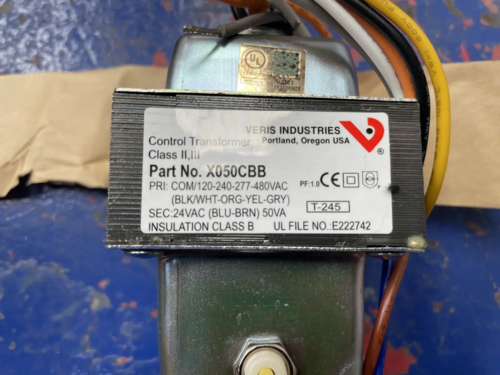 50 VA Veris Industries, X050CBB, control transformer - Image 4