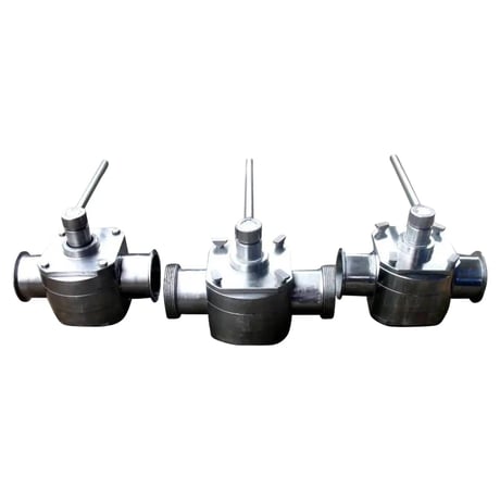 3" Koltek, 2-way Stainless Steel hand valve (3 available) - Image 1
