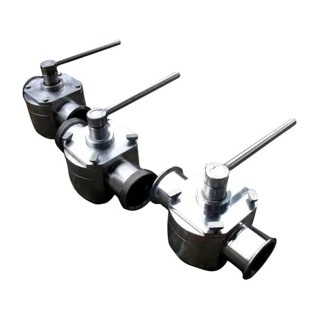 3" Koltek, 2-way Stainless Steel hand valve (3 available) - Image 2