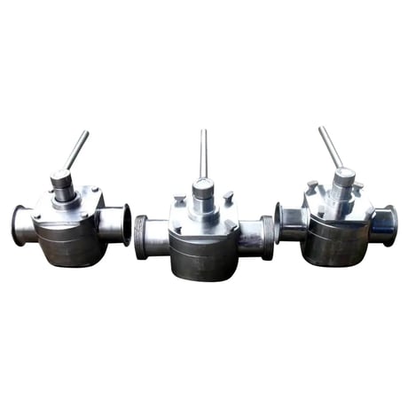 3" Koltek, 2-way Stainless Steel hand valve (3 available) - Image 1