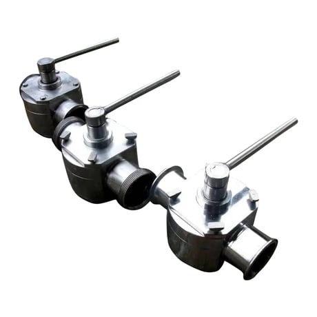 3" Koltek, 2-way Stainless Steel hand valve (3 available) - Image 2