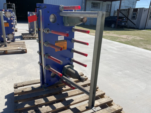 46 sq.ft. Alfa Laval #M10-BWFD, plate heat exchanger, 300 psi, 2013 (15 available) - Image 5
