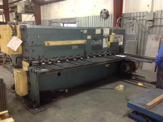 1/4" x 10' Amada #M3060, 40" back gauge, 1985 - Image 1