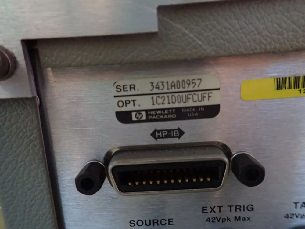 Hewlett Packard #35670A, Dynamic Signal Analyzer - Image 6