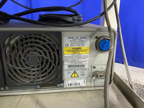 Branson 2-Head Ultrasonic Welder, 23" x 32", 2,000 width, 14 A., Branson Controls - Image 6