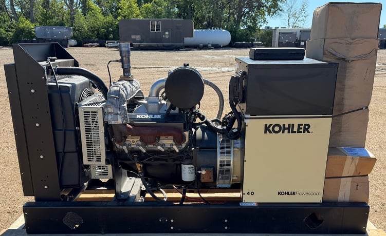 40 KW Kohler #40KG, Natural Gas / Propane Generator, 120/240 Volts - Image 1