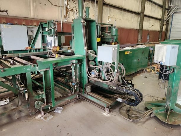 115 Ton, Controlled Automation #BFC-530, beam punch line, 30" web throat - Image 3