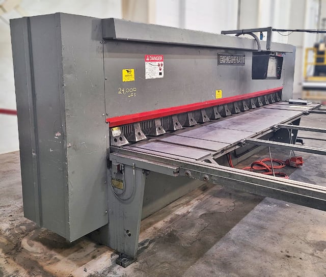 1/4" x 14' Cincinnati #250-HS-14, Hydraulic Power Squaring Shear, 48" Back Gauge, 52/16 SPM, 15 HP, 2015 - Image 5