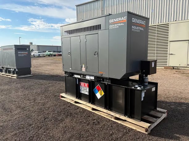 30 KW Generac #SD0030G222.2D18HBLY3, diesel generator set, sound attenuated enclosure, 120/208 Volts, 3 - Image 2