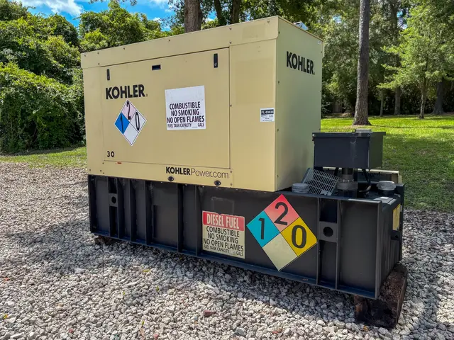 31 KW Kohler #30REOZK, diesel generator set, weatherproof enclosure, 120/208 Volts, 1 phase, 340 hours, 2019 - Image 2