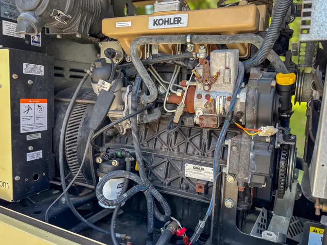 31 KW Kohler #30REOZK, diesel generator set, weatherproof enclosure, 120/208 Volts, 1 phase, 340 hours, 2019 - Image 4