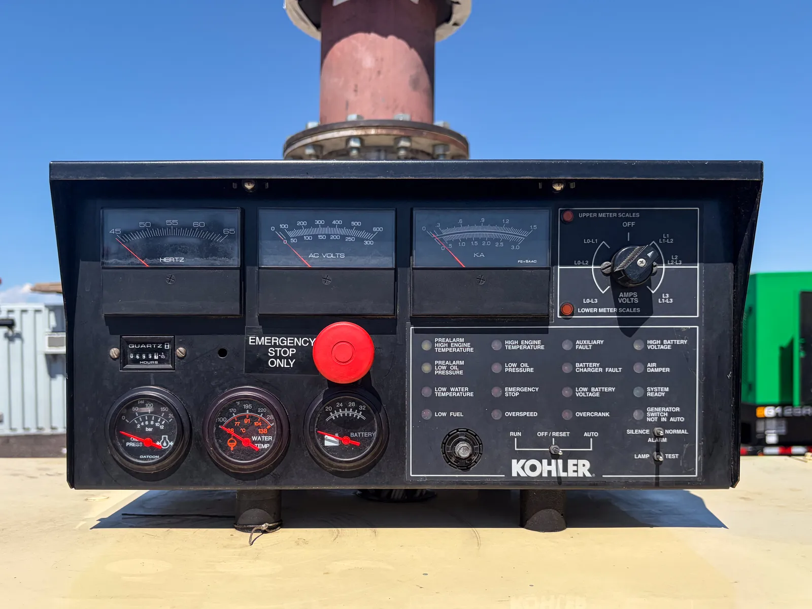 810 kW Kohler/Rehlko, Diesel generator, 699 hours, 277/480 Volts, 3 phase - Image 6