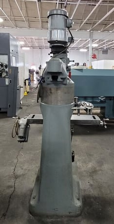 Bridgeport #Series-I, vertical mill, 9" x42" tbl, 2 HP, 36" X, 12" Y, 16" Z, 60-4200 RPM, R-8, chrome ways - Image 4