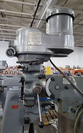 Bridgeport #Series-I, vertical mill, 9" x42" tbl, 2 HP, 36" X, 12" Y, 16" Z, 60-4200 RPM, R-8, chrome ways - Image 5