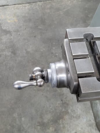 Bridgeport #Series-I, vertical mill, 9" x42" tbl, 2 HP, 36" X, 12" Y, 16" Z, 60-4200 RPM, R-8, chrome ways - Image 10